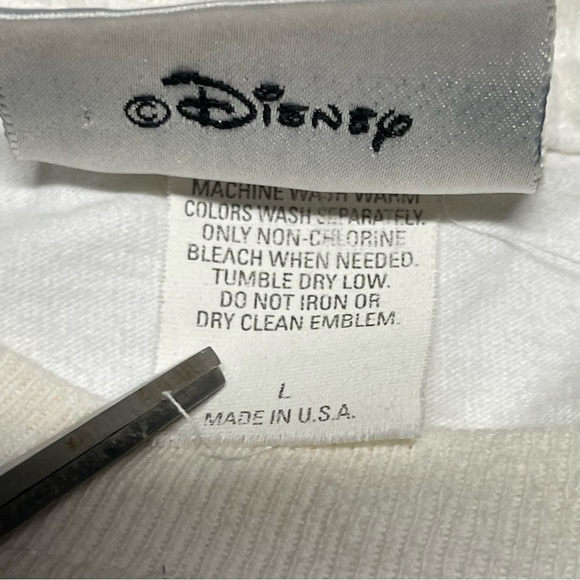Vintage Walt Disney World 1999 White T Shirt Size XL Mickey Made In USA 90s - Picture 5 of 8